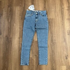 NWT Quicksilver High Waist Skinny Jeans Sz 26